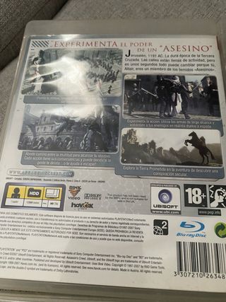 Lote 4 Juegos PS3: Assassin's Creed, L.A. Noire, C