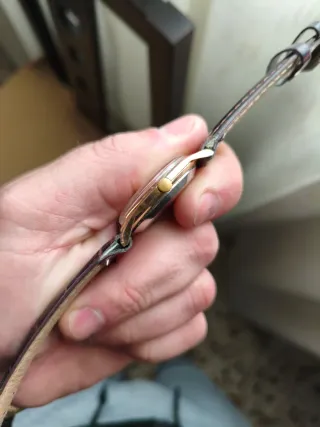 Reloj Duward Dorado y Marrón