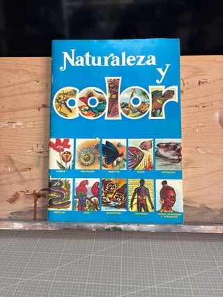 Álbum Cromos Naturaleza y Color