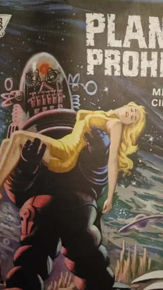 Póster Película Planeta Prohibido