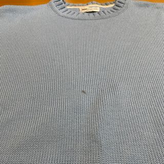 Primo Emporio Maglione Azzurro Bianco Lana Merinos