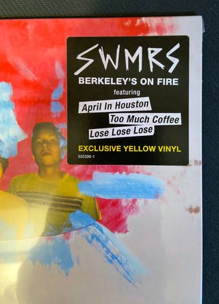 SWMRS - Berkeley's on Fire LP Vinile Giallo