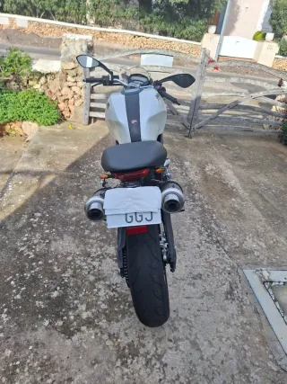 Ducati Monster Blanca