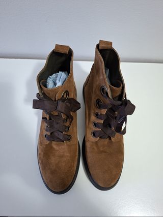 Botines de piel talla 39