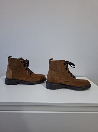 Botines de piel talla 39