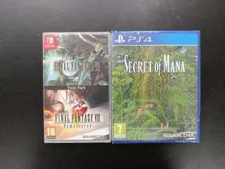 🇪🇸 Nuevo! Final Fantasy Twin + Secret of mana