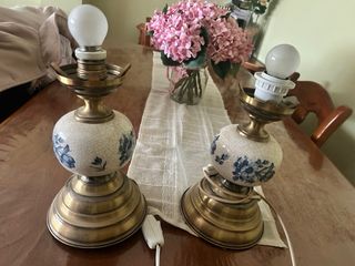 Lámpara Vintage, TENGO LAS TULIPAS DE CRISTAL