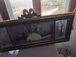 Abaniquera Vintage Hecha a Mano