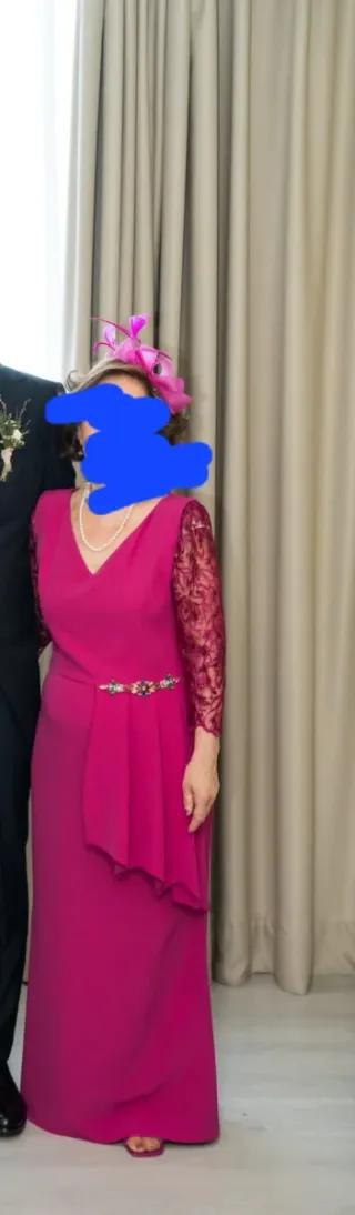 Vestido de fiesta buganvilla