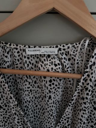 Blusa Pull and Bear estampado