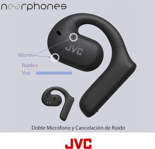 JVC Auriculares inalámbricos Deportivos 27h de Bat