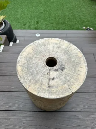 Base Sombrilla Madera SKLUM