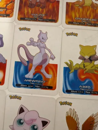 Cartas Lamincards Pokémon