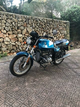 BMW R65 Clásica Azul