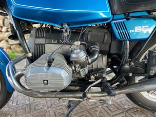 BMW R65 Clásica Azul