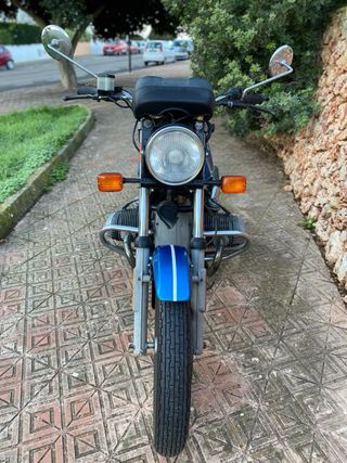 BMW R65 Clásica Azul