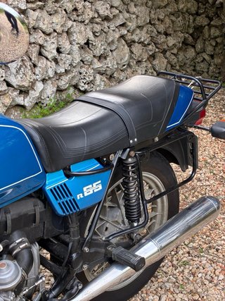 BMW R65 Clásica Azul
