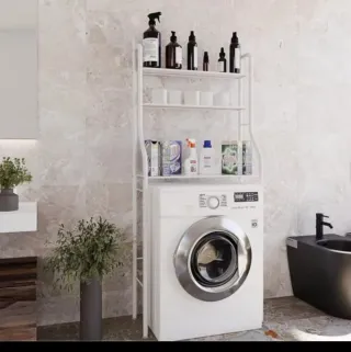 Scaffale Lavatrice Mobile sopra lavatrice bagno