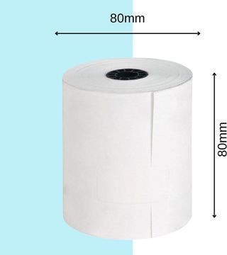 Double Dragon Rollo de Recibo Térmico Premium de 8