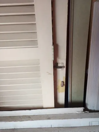 Puertas persiana de madera