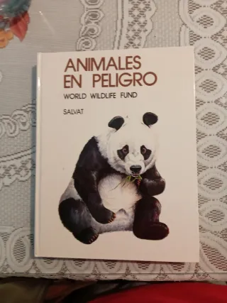 Libro animales en peligro de extinción