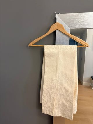 Traje de ceremonia beige mujer T.M