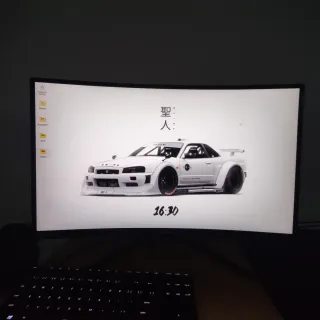 Monitor Newskill 27 curvo 165Hz IPS Negro