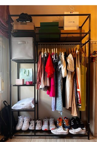 Armario abierto metal