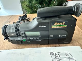 Camara, Cargador y Batería Sharp BT-73 VHS-C