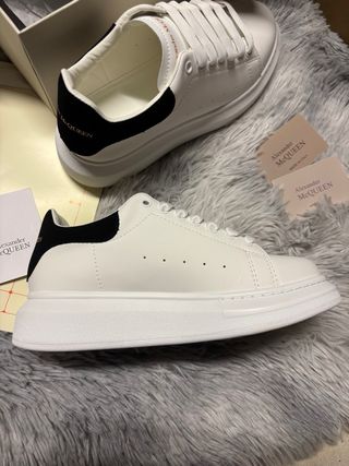 Alexander McQueen sneakers bianche nere 39