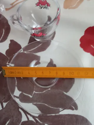 Tovaglia San Valentino Brandani + 2 Tazzine