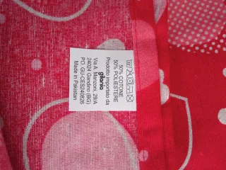 Tovaglia San Valentino Brandani + 2 Tazzine