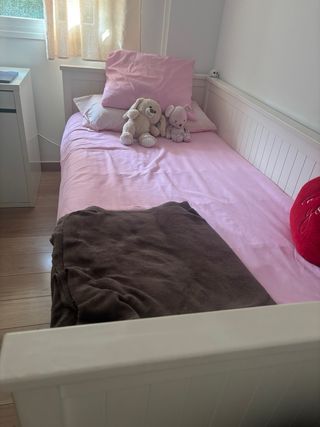 Cama Diván Blanca con Cama Supletoria