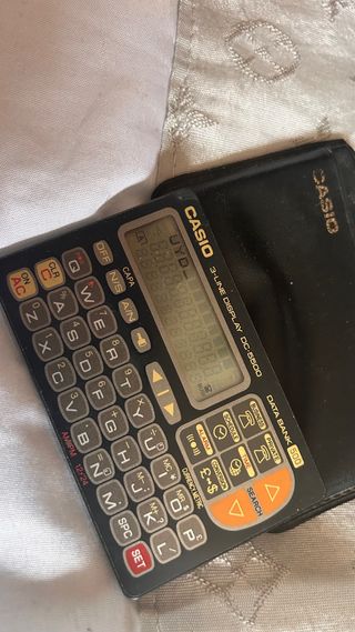 Calculadora Casio Data Bank DC-5500