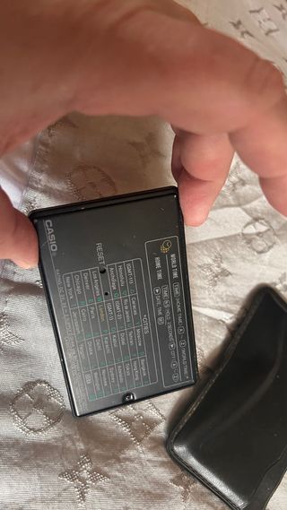 Calculadora Casio Data Bank DC-5500