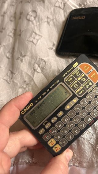 Calculadora Casio Data Bank DC-5500