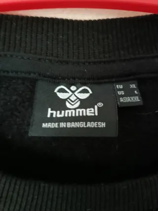 Sudadera Hummel Negra Talla XL
