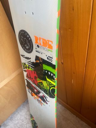 Tabla Snowboard Ride Control 152