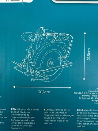 Sierra Circular Koma Pro 20V Li-Ion