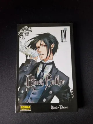 Manga Black Butler tomos 1-6