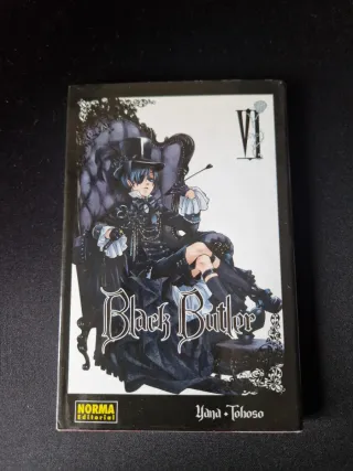 Manga Black Butler tomos 1-6