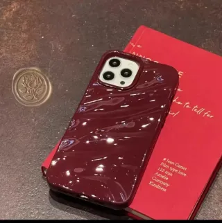 Funda iPhone 12 Pro Burdeos