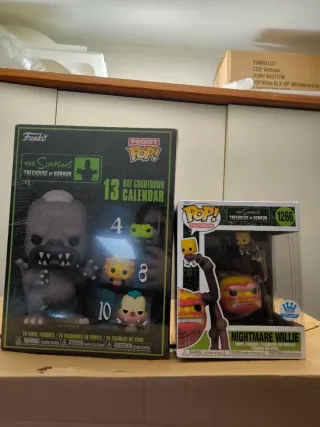 Simpsons Nightmare Willie + Advent Calendar Funko