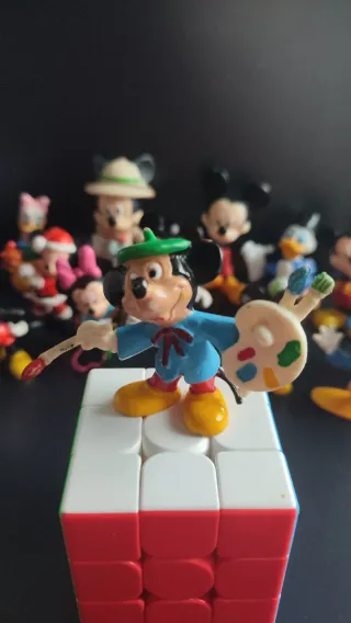 Figuras Disney Goma Mickey Minnie Donald Daisy