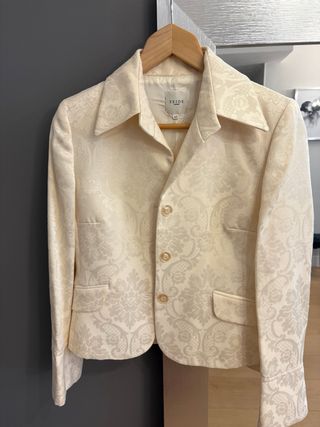 Traje de Novia Boda Beige Talla 42