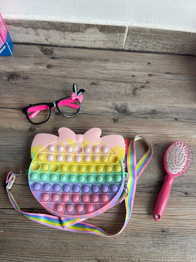 Lote de 2 peluches y accesorios Minnie Mouse