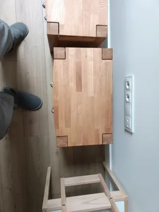 Mesitas de noche madera maciza