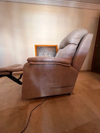 Sillón relax motorizado gris