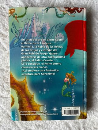 Pack de cuatro libros de Geronimo Stilton