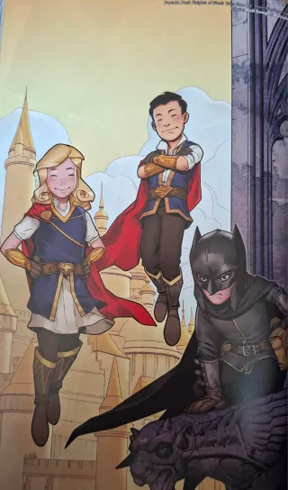 Cómic ELSEWORLDS: LOS CABALLEROS OSCUROS DE ACERO.